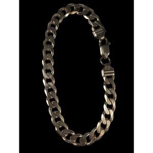 Silpada Sterling Silver Men’s 9” Cuban Link Bracelet 925 21.13g